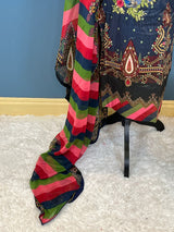 Pakistani Stitched Embroidered lawn Salwar kameez ready to ship