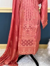 Pakistani Stitched Embroidered lawn Salwar kameez ready to ship