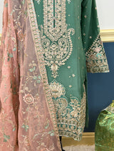 Pakistani Embroidered Party wear  Ready To Ship