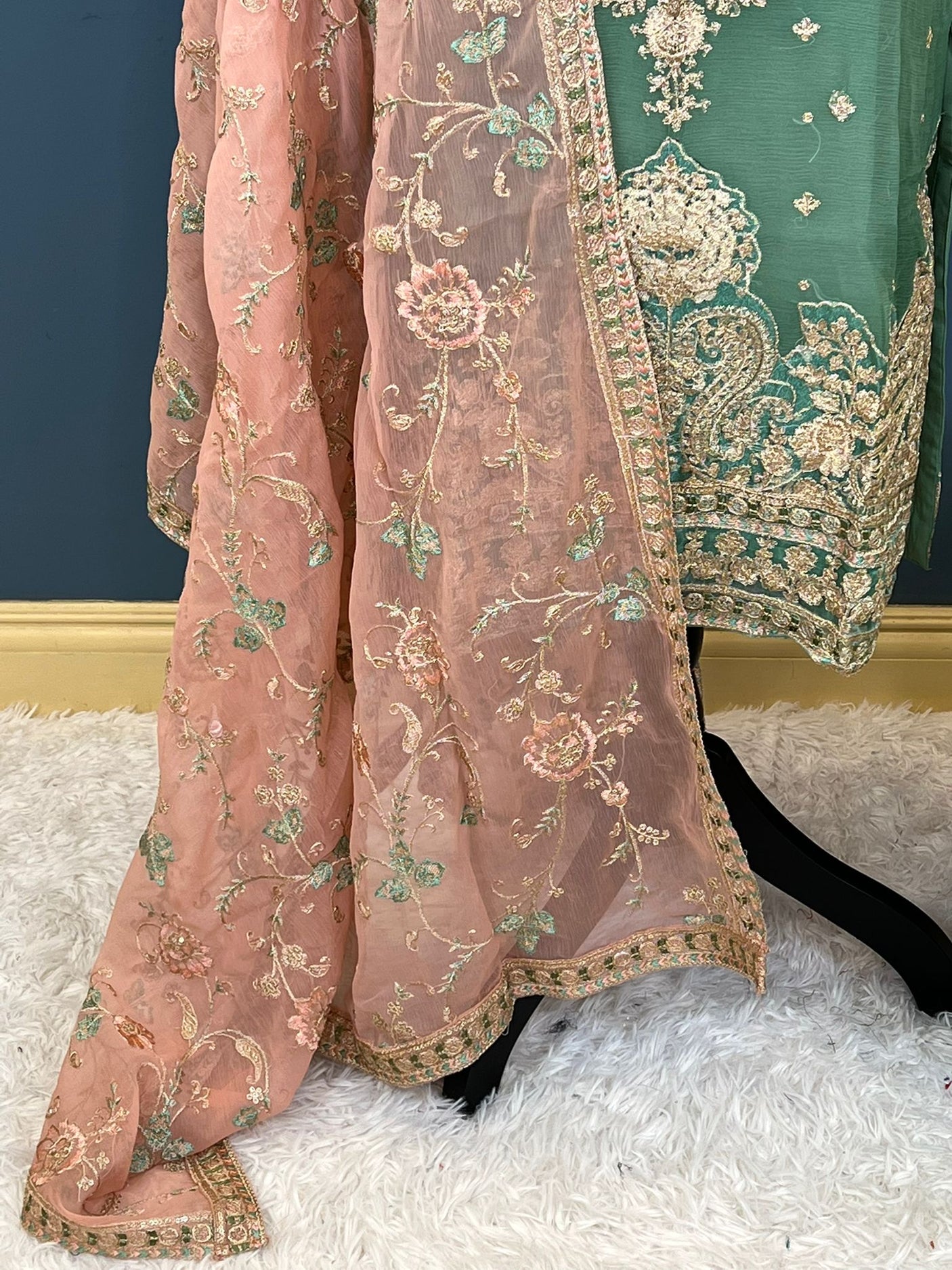 Pakistani Embroidered Party wear  Ready To Ship