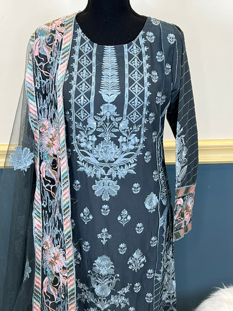 Pakistani Embroidered Party wear  Ready To Ship