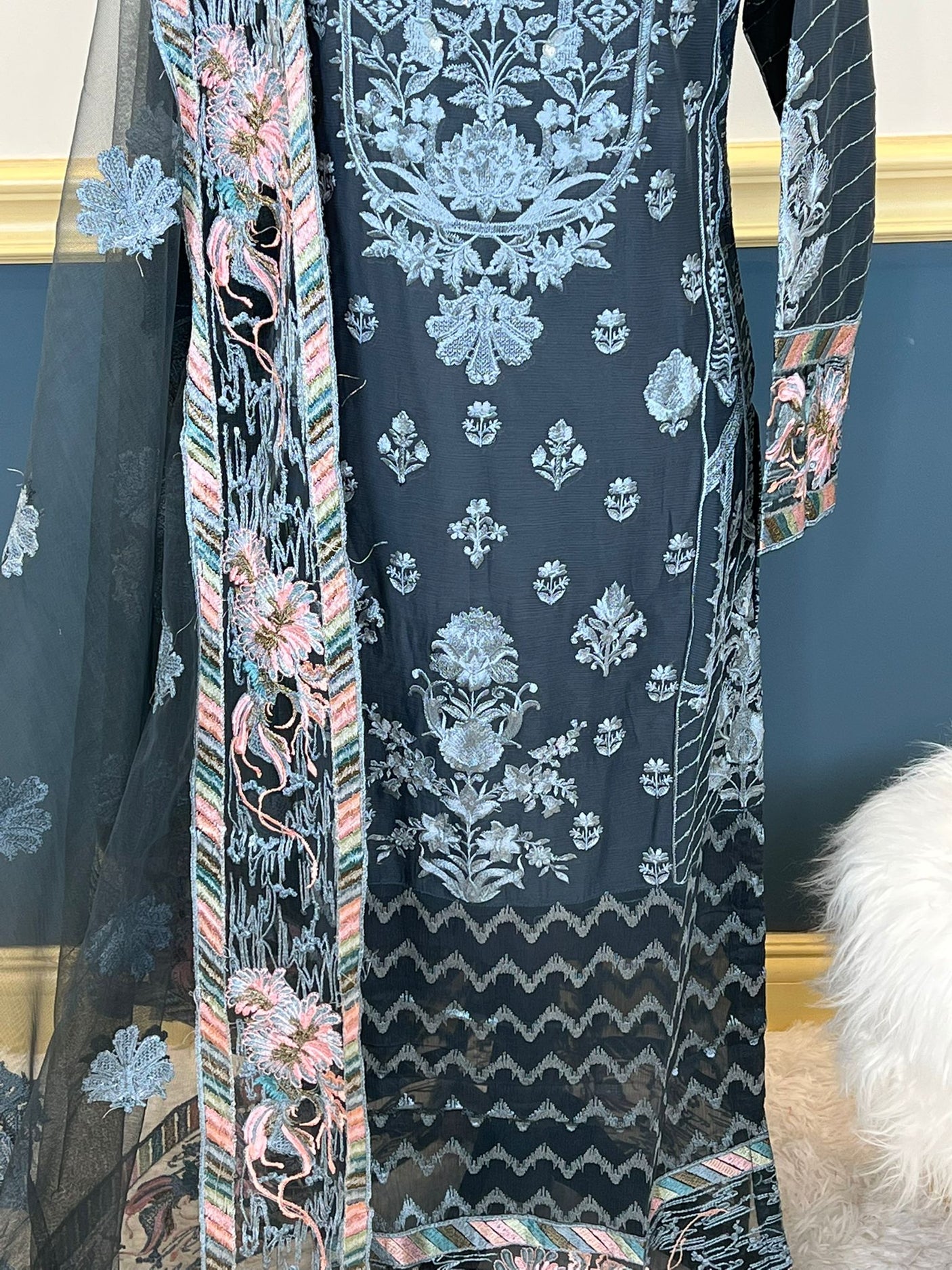 Pakistani Embroidered Party wear  Ready To Ship