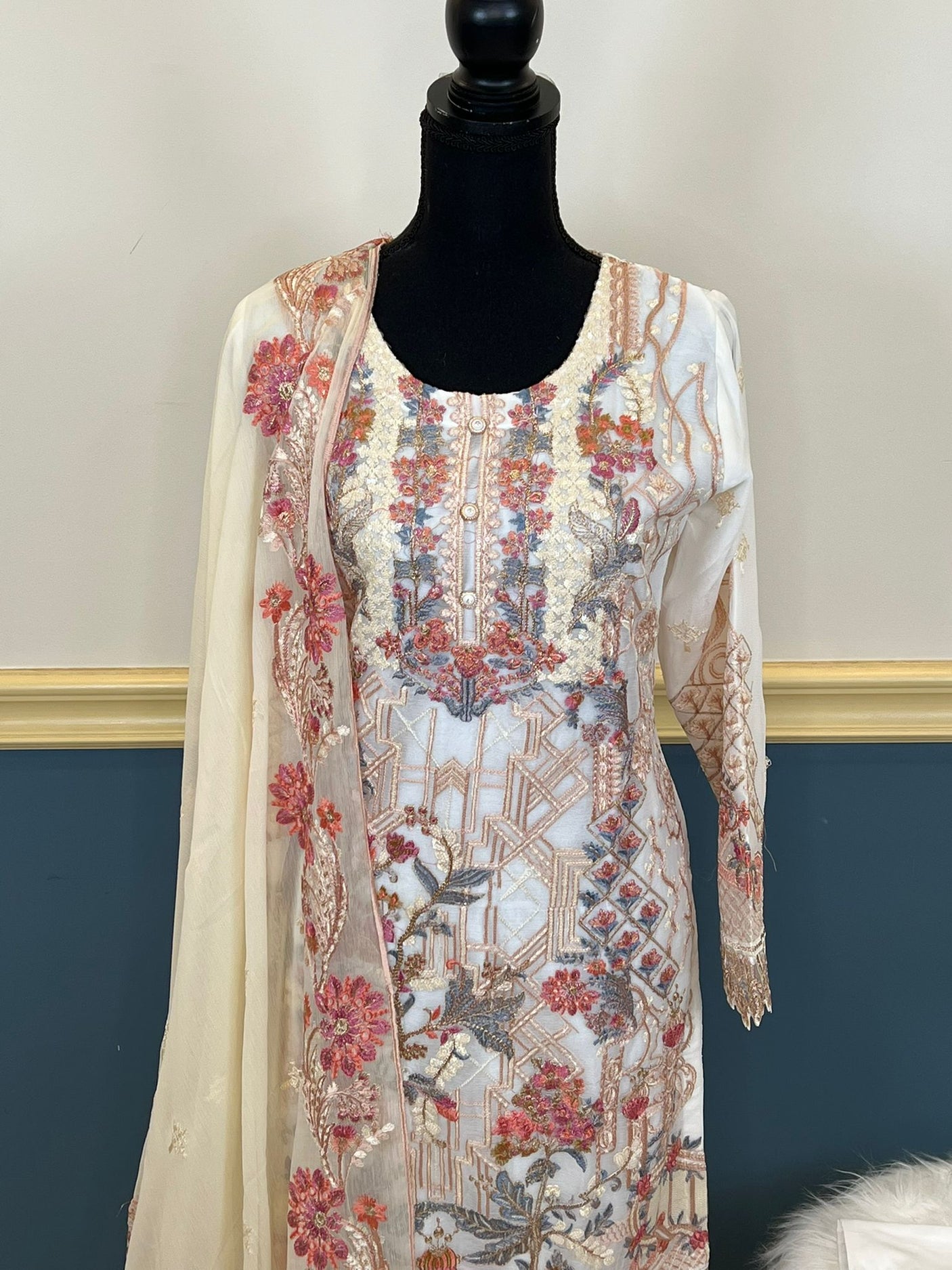 Pakistani Embroidered Party wear  Ready To Ship