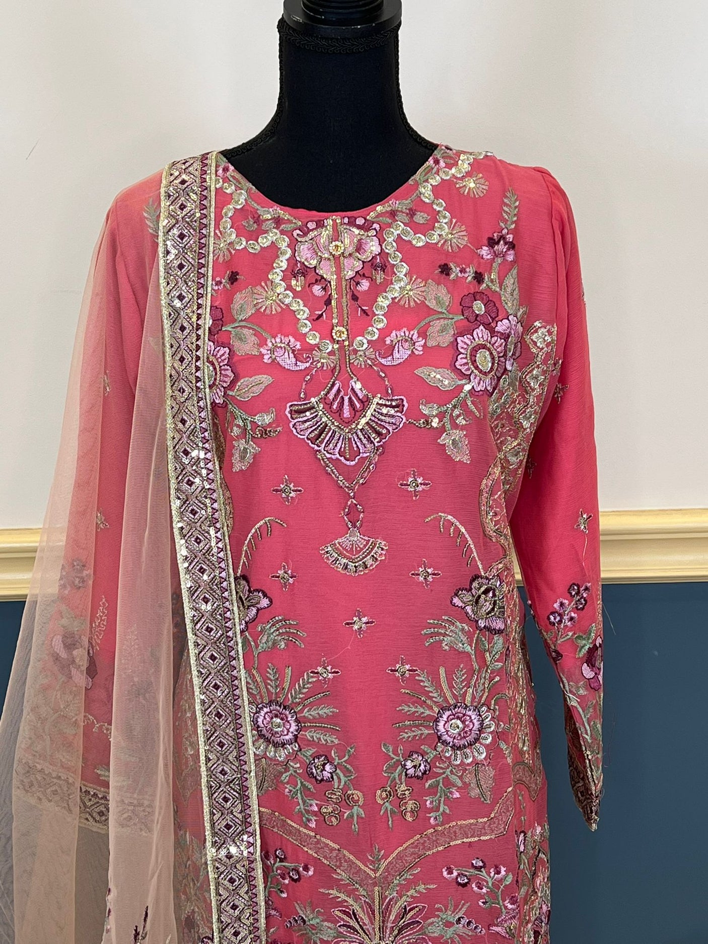 Pakistani Embroidered Party wear  Ready To Ship