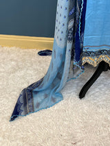 Pakistani Stitched Embroidered lawn Salwar kameez ready to ship