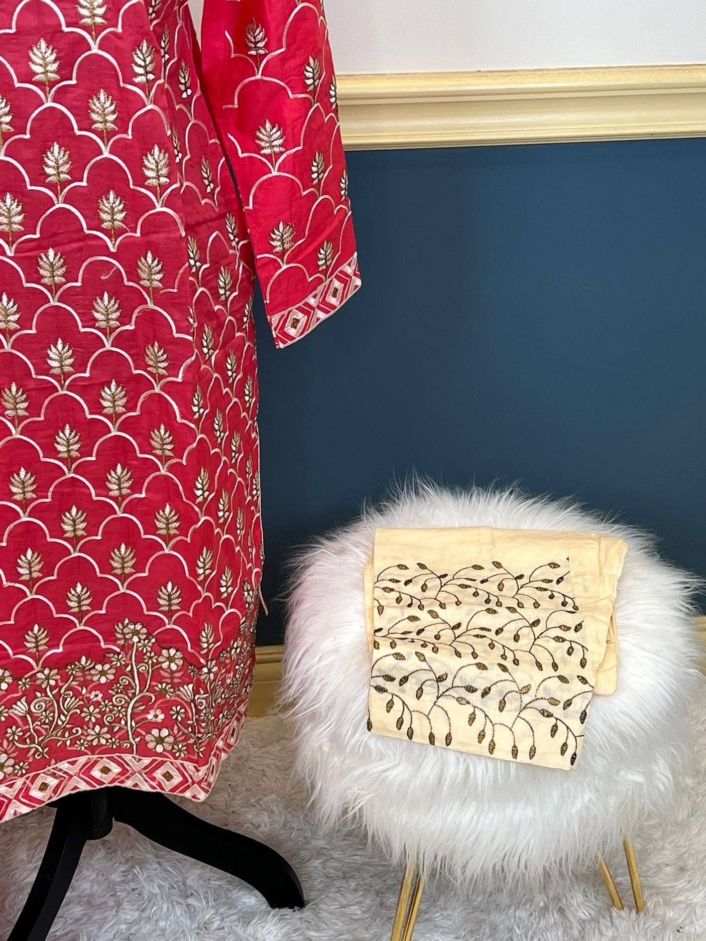 Pakistani Stitched Embroidered luxury lawn Dresses Ready To Ship