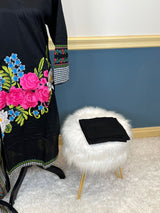 Pakistani Stitched Embroidered lawn Salwar kameez ready to ship