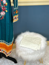 Pakistani Stitched Embroidered lawn Salwar kameez ready to ship