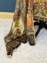 Pakistani Stitched Embroidered lawn Salwar kameez ready to ship