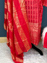 Pakistani Stitched Embroidered lawn Salwar kameez ready to ship