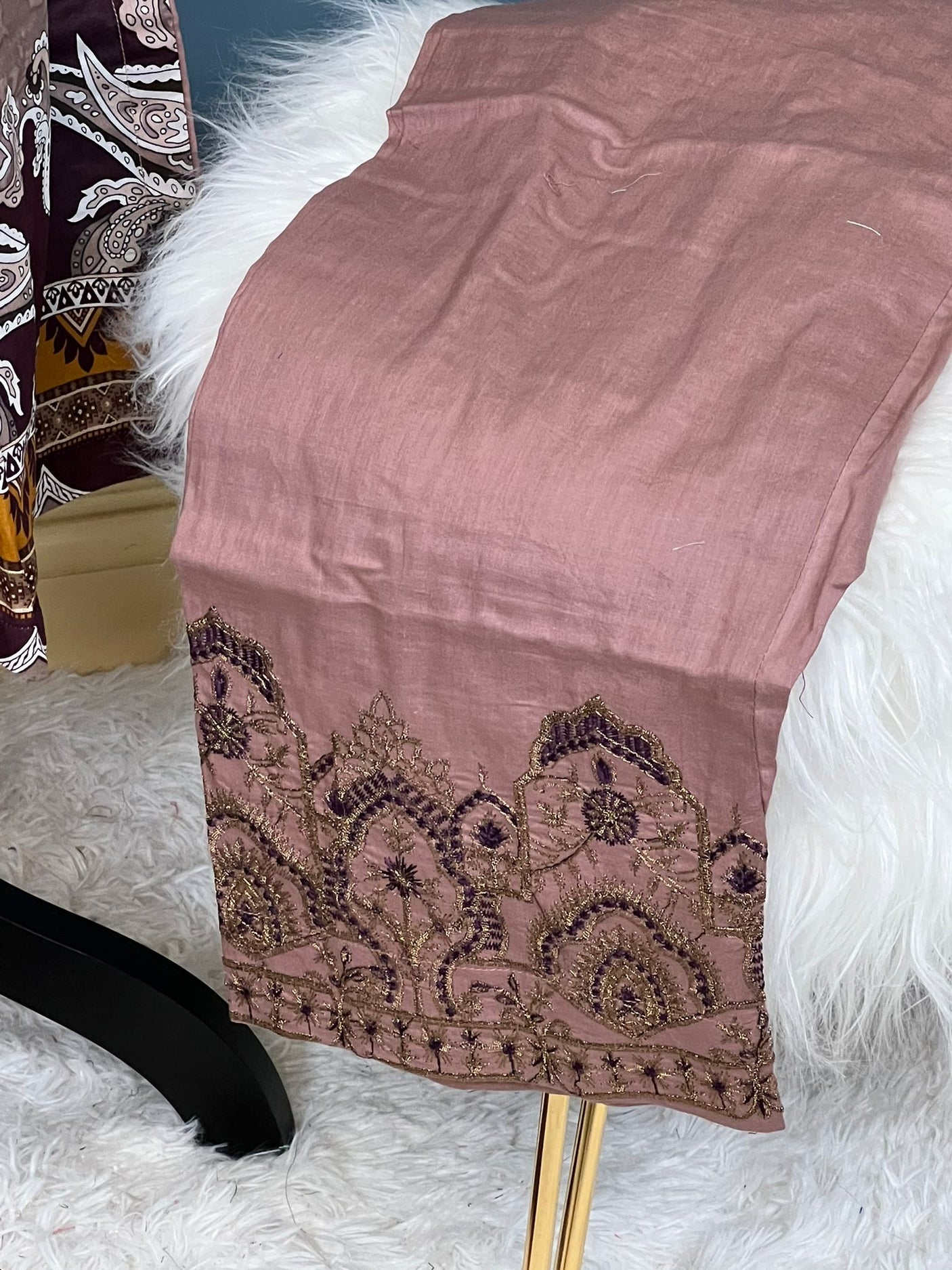 Pakistani Stitched Embroidered lawn Salwar kameez ready to ship