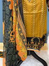 Pakistani Stitched Embroidered lawn Salwar kameez ready to ship