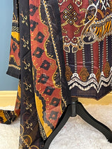 Pakistani Stitched Embroidered lawn Salwar kameez ready to ship