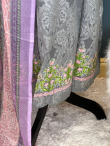 Indian Cotton Stitched Embroidery Suit Ready To Ship