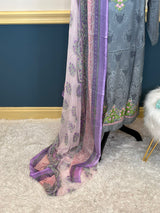 Indian Cotton Stitched Embroidery Suit Ready To Ship