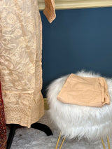 Indian Cotton Stitched Embroidery Suit Ready To Ship