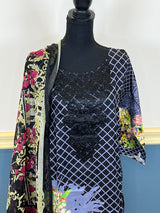 Indian Cotton Stitched Embroidery Suit Ready To Ship