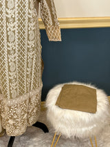Indian Cotton Stitched Embroidery Suit Ready To Ship