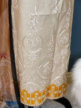 Indian Cotton Stitched Embroidery Suit Ready To Ship