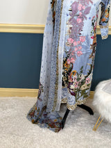 Indian Cotton Stitched Embroidery Suit Ready To Ship