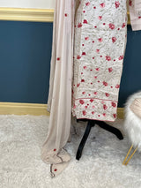 Indian Cotton Stitched Embroidery Suit Ready To Ship