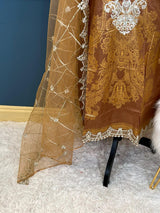 Indian Cotton Stitched Embroidery Suit Ready To Ship