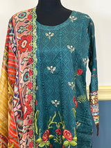 Pakistani Stitched Embroidered luxury lawn Dresses Ready To Ship