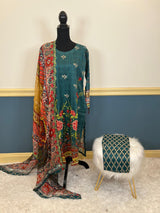 Pakistani Stitched Embroidered luxury lawn Dresses Ready To Ship