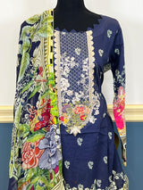 Pakistani Stitched Embroidered luxury lawn Dresses Ready To Ship