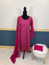 Pakistani Stitched Embroidered luxury lawn Dresses Ready To Ship