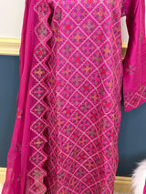 Pakistani Stitched Embroidered luxury lawn Dresses Ready To Ship
