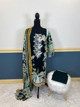 Indian Cotton Stitched Embroidery Suit Ready To Ship