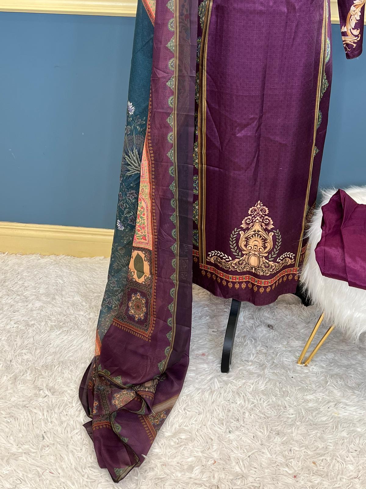 Indian Stitched Embroidered Silk Collection Ready To Ship