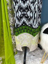 Indian Cotton Stitched Embroidery Suit Ready To Ship