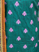 Indian Cotton Stitched Embroidery Suit Ready To Ship