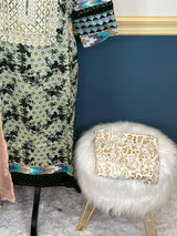 Indian Cotton Stitched Embroidery Suit Ready To Ship