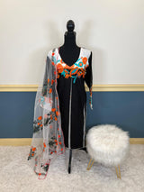 Indian Cotton Stitched Embroidery Suit Ready To Ship