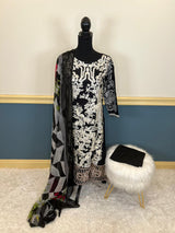 Indian Cotton Stitched Embroidery Suit Ready To Ship