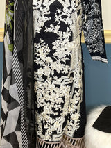 Indian Cotton Stitched Embroidery Suit Ready To Ship