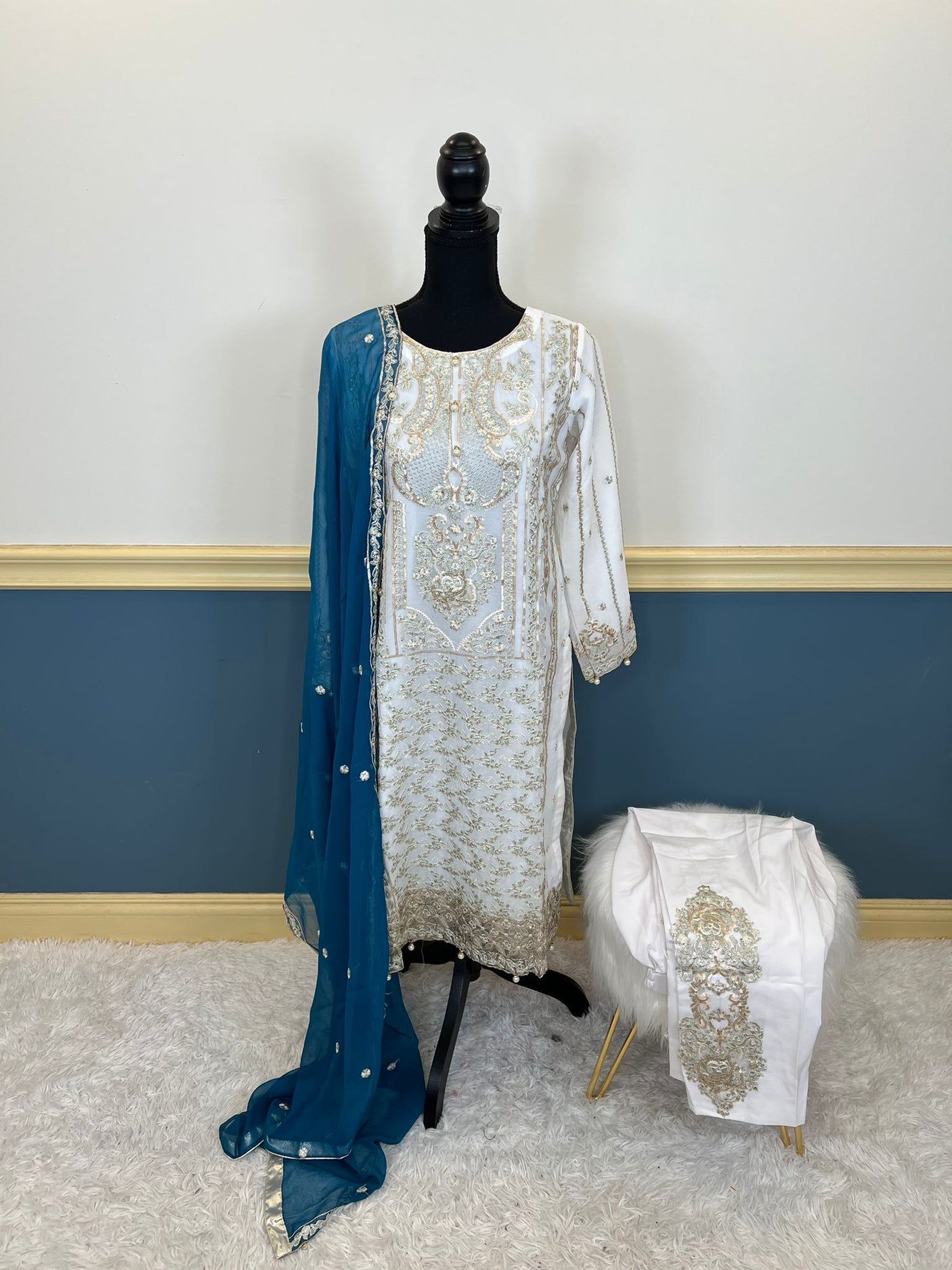Pakistani Embroidered Party wear  Ready To Ship