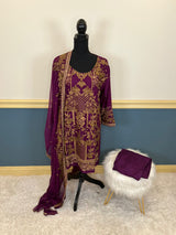 Pakistani Embroidered Party wear  Ready To Ship