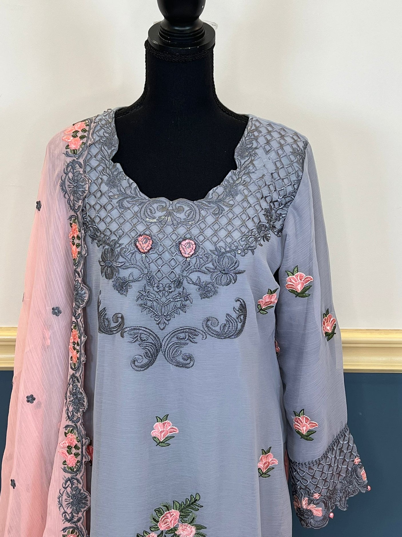 Pakistani Embroidered Party wear  Ready To Ship