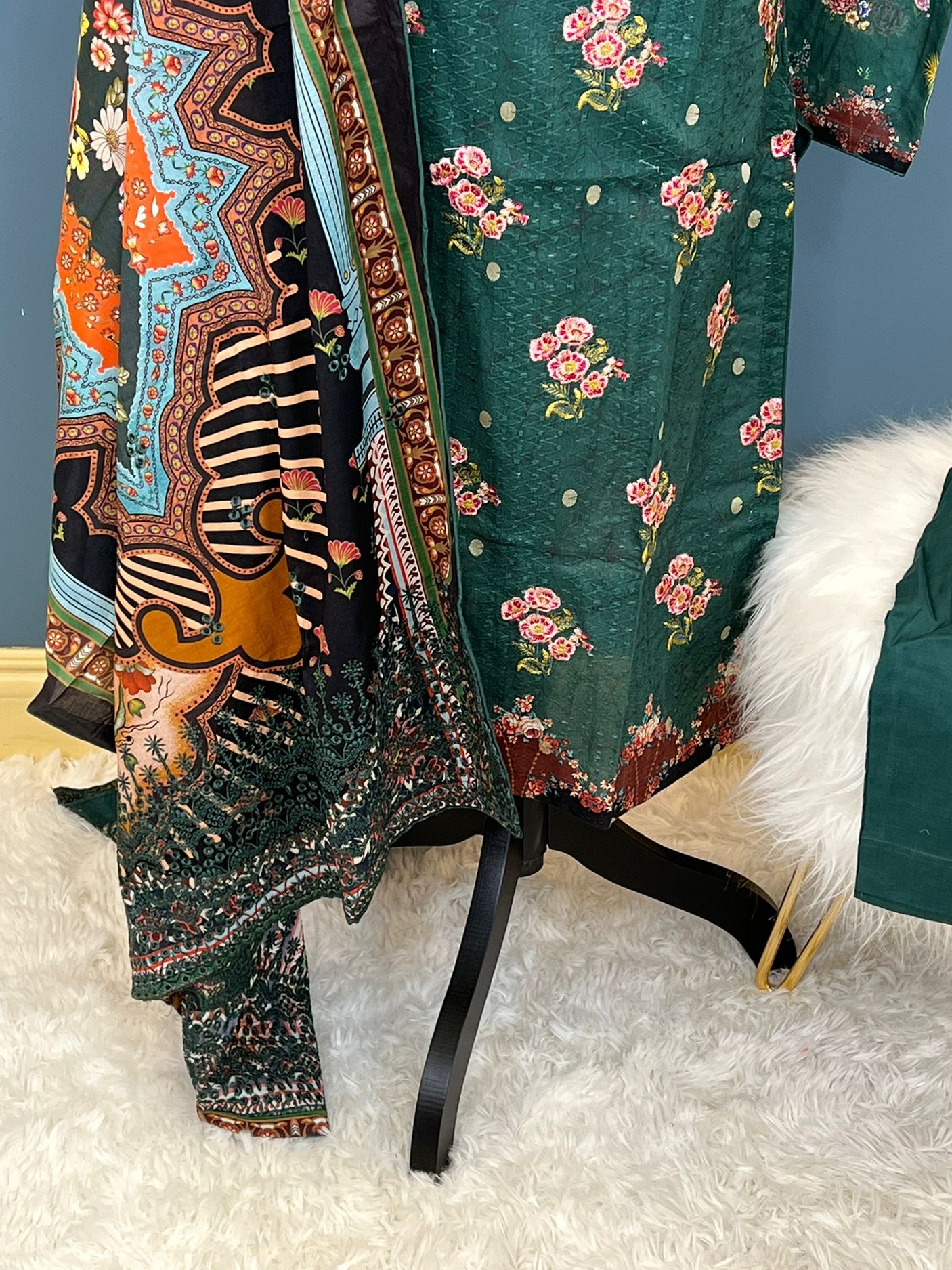 Pakistani Stitched Embroidered luxury lawn Dresses Ready To Ship