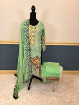 Pakistani Stitched Embroidered luxury lawn Dresses Ready To Ship