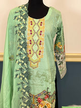Pakistani Stitched Embroidered luxury lawn Dresses Ready To Ship