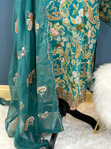 Pakistani Stitched Embroidered luxury lawn Dresses Ready To Ship