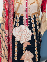 Pakistani Stitched Embroidery Lawn Suit Ready To Ship