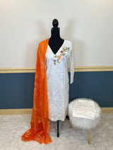 Pakistani Stitched Embroidery luxury  lawn Dresses Ready To Ship