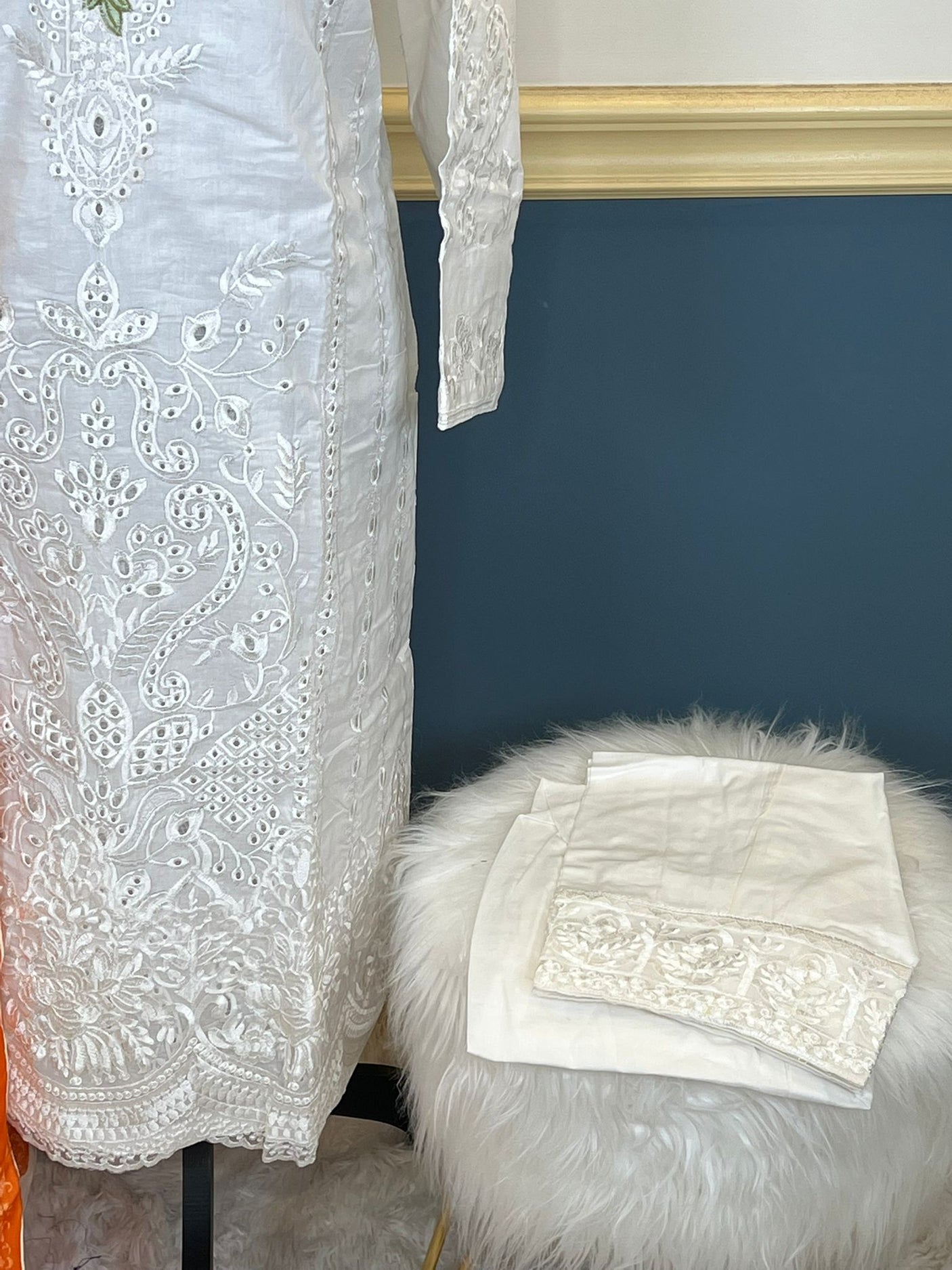 Pakistani Stitched Embroidery luxury  lawn Dresses Ready To Ship