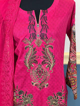 luxury Embroidered lawn Ready To Ship